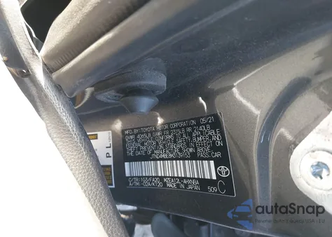 2021 Toyota Corolla Se из США, поврежденный, VIN JTND4MBE8M3139153